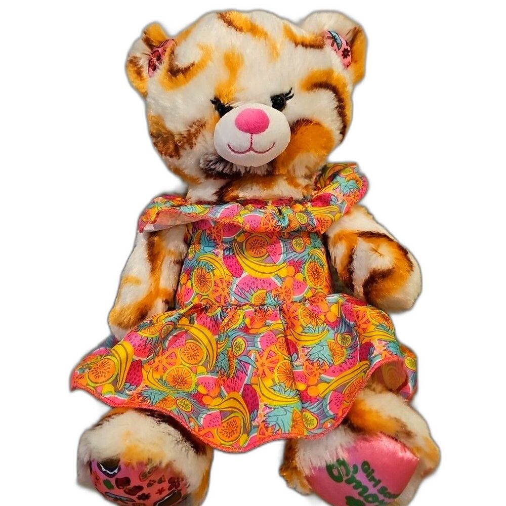 Build A Bear BAB Girl Scouts S’mores Bear Plush 15” Caramel Swirl Smores W Dress